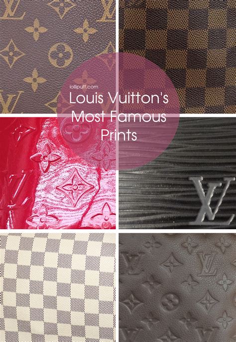 louis vuitton patterns and materials.